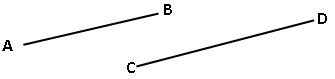 vi math compare line segments