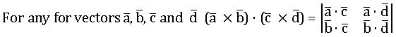 TS inter 1A scalar product of four vectors 1
