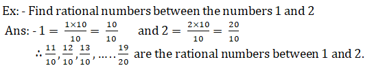 rational number between two numbers