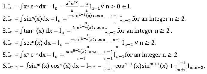 TS inte 2B integration reduction formulae