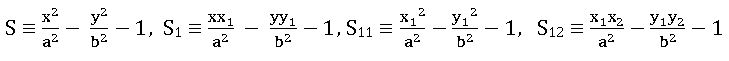 TS inter 2B Hyperbola notation