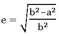 TS inter 2B eccentricity of ellipse form equation4
