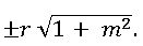 ts inter 2B condition for a line to be a tangent 5