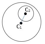ts inter maths 2B one circle liec inside the other circle
