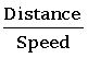 Distance and Time 2