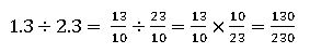 division of fractions 1