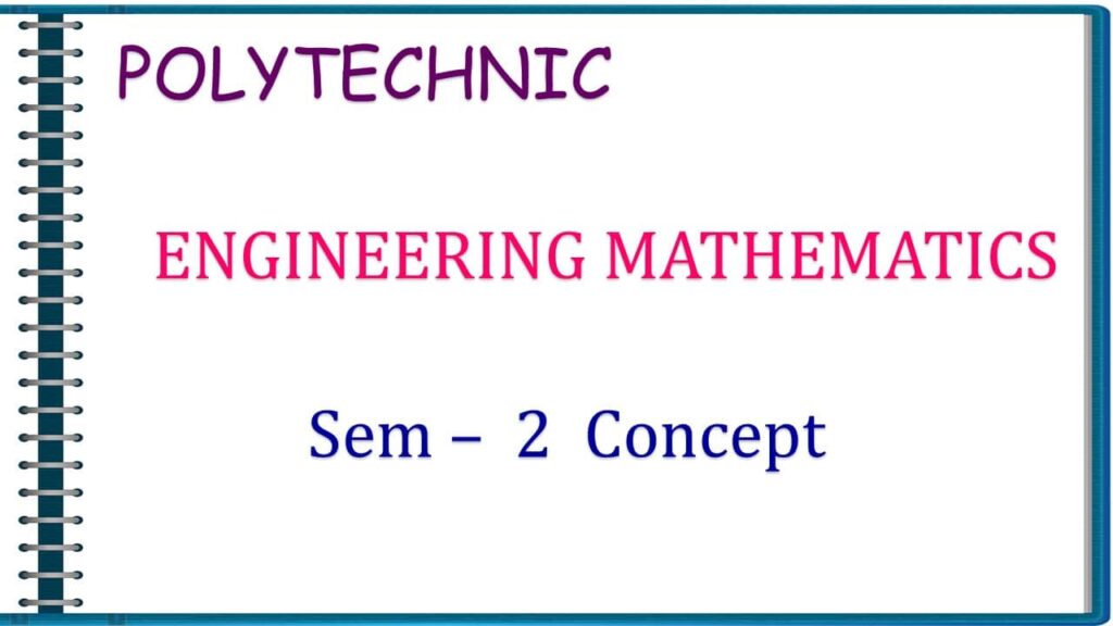 Polytechnic Engineering Mathematics Feature Image for Sem 2 Concept