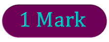 one mark