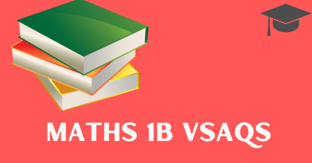 Inter Maths 1B VSAQS Feature Image