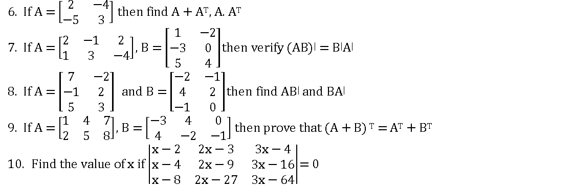 matrices 4m - 2