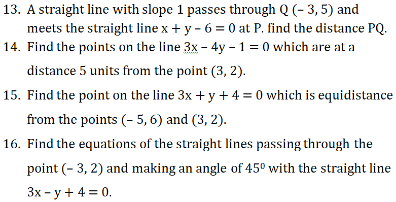 inter maths 1B Straight 4 marks imp qns - 4